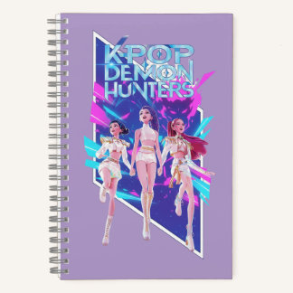 Cahier à spirale pour groupe d'idoles d'anime K-Po