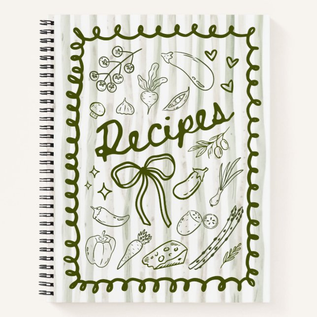 Cahier à spirale Recettes de proximité (Devant)
