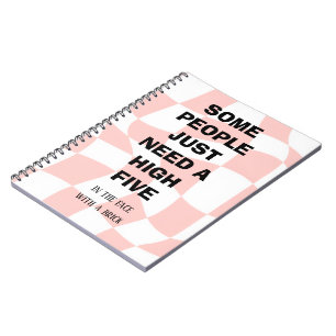 Cahier à spirale sarcasique