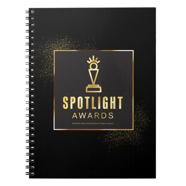 Cahier à spirale Spotlight (Devant)