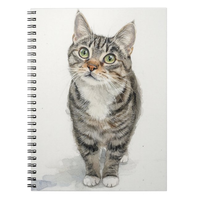 Cahier à spirale Tabby Muse (Devant)