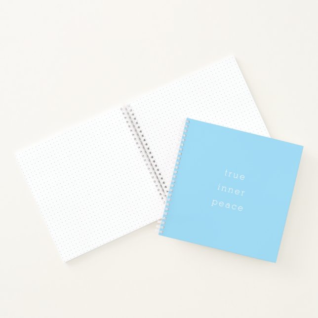 Cahier à spirale Véritable Paix Intérieure (Intérieur)