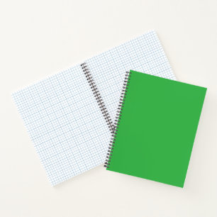 Cahier à spirale vert   Journal d'écriture de luxe