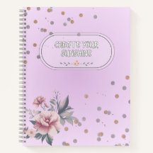 Cahier à spirales "Créez votre soleil"