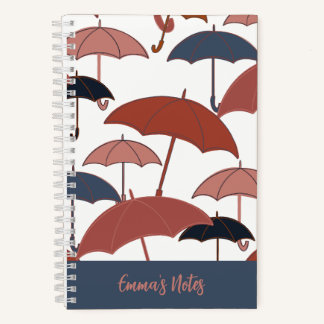 Cahier à spirales parapluie lumineux | Journal d'a