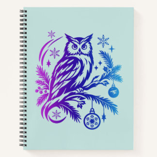 Cahier à thème hivernal