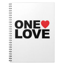 Cahier avec logo OneLove