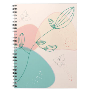 Cahier bohème avec vue sur la nature
