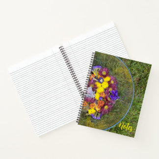 Cahier bol de fleurs