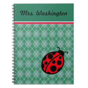 Cahier Cadeau coccinelle
