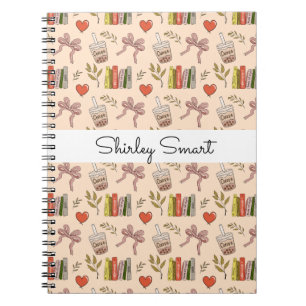 Cahier Café et Livres – Esthétique de Lectrice Cos