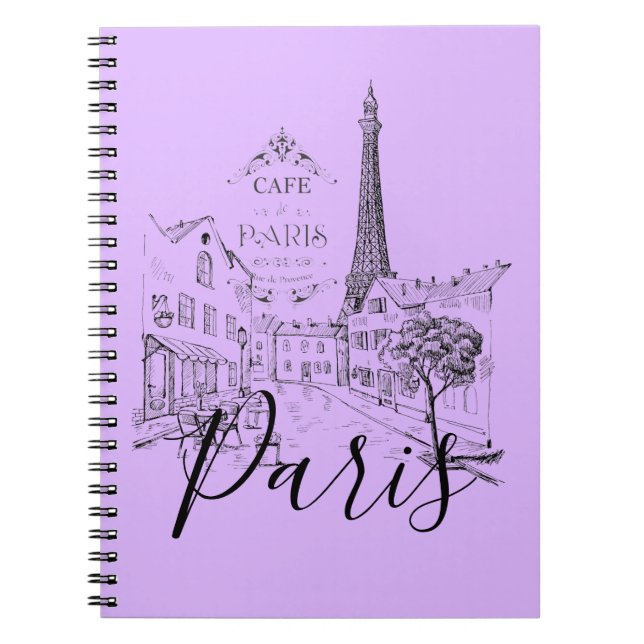 Cahier Café Paris (Devant)
