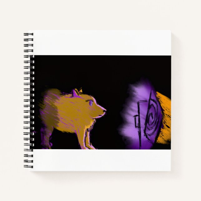 Cahier capybara mignon  (Devant)
