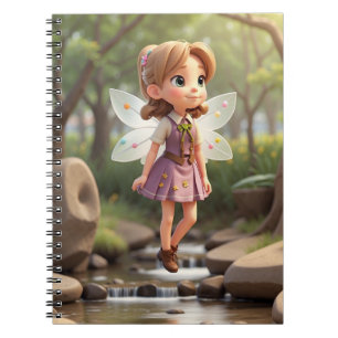 Cahier Charmant de Rentrée Scolaire pour Filles