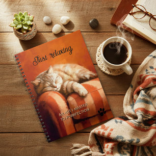 Cahier Chat Roux Relaxant