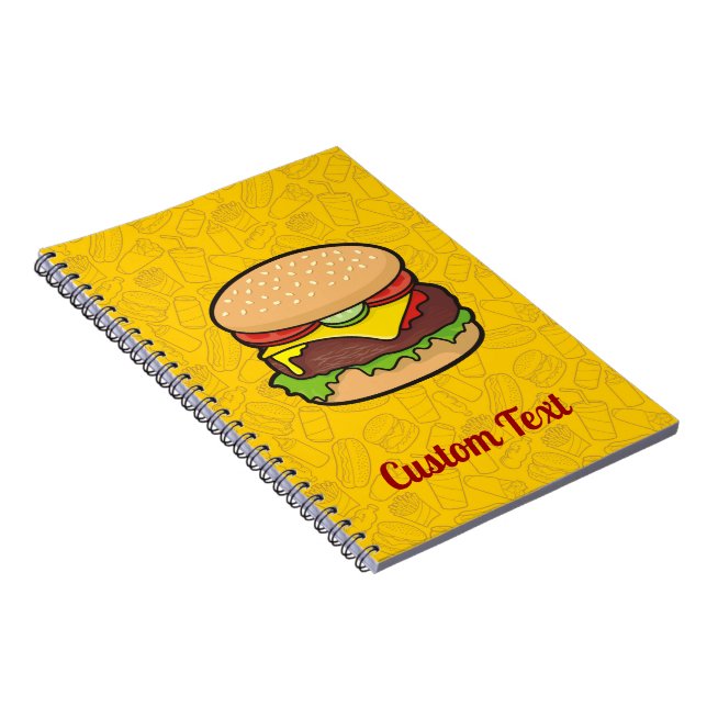 Cahier Cheeseburger (Côté Droit)