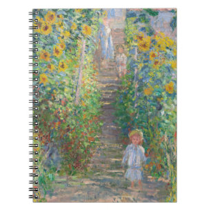 Cahier Chemin de jardin ensoleillé avec des enfant