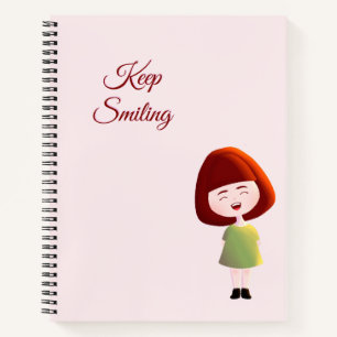 Cahier Choisir la Joie Fille Mignonne