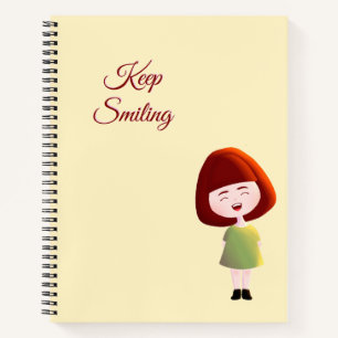 Cahier Choisir la Joie Fille Mignonne