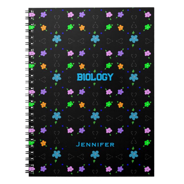 Cahier Classique Blackout Daisy (Devant)