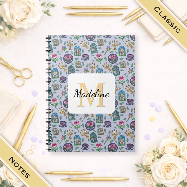 Cahier Classique Personnalisé La Belle et la Bête  (Créateur téléchargé)