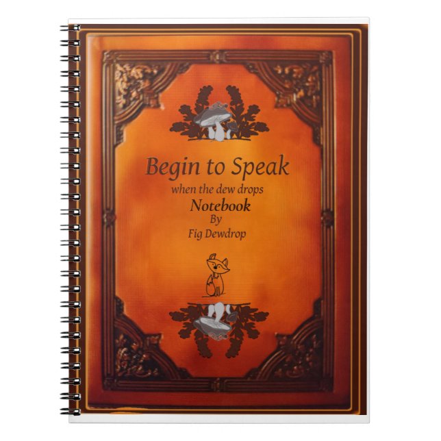 Cahier Commencer à Parler (Devant)
