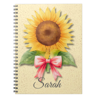 Cahier Coquette Tournesol Journal à Motifs Floraux