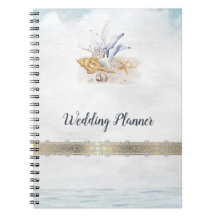 Cahier Coquillages aquarelle, mer