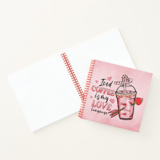 Cahier d'amour pour le café