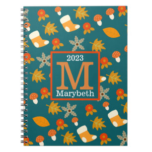 Cahier d'automne personnalisé
