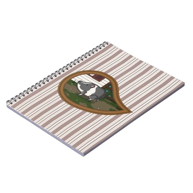 Cahier de Basil le Cochon (Côté gauche)