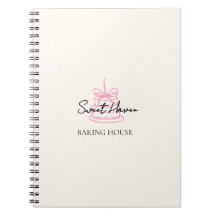 Cahier de boulangerie mignon | Journal de marque d