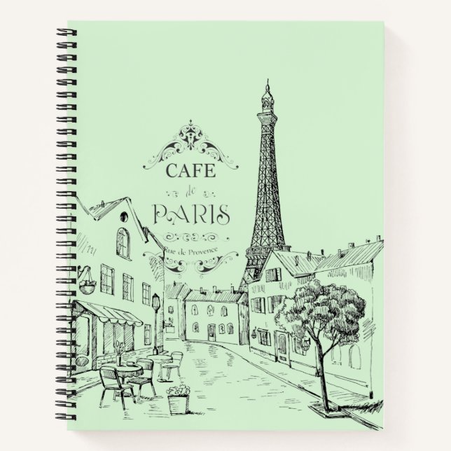 Cahier de café de Paris (Devant)