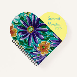 Cahier de champs de montagne d'été