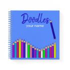 Cahier de croquis Doodles Notebook