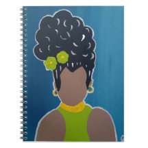 Cahier de dame afro-américaine