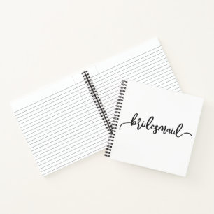 Cahier de dédicaces calligraphiées pour demoiselle