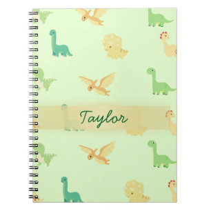 Cahier de dinosaures pour enfants – Journal jurass