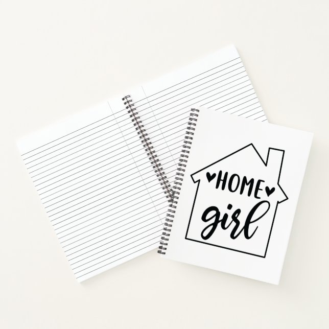 Cahier de fille d'origine (agent immobilier) (Intérieur)