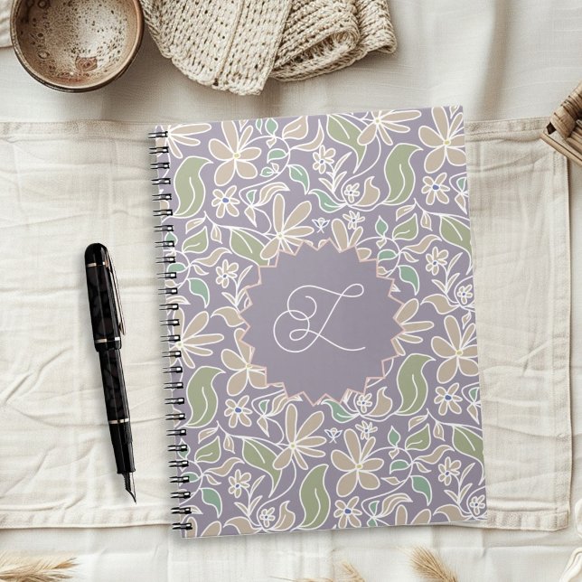 Cahier de fleurs d'art personnalisé pour jardin de (Créateur téléchargé)