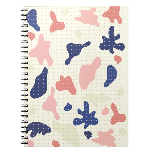 Cahier de grille de points de formes (Devant)