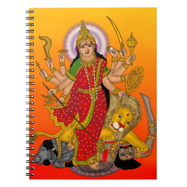 Cahier de la déesse Durga (Devant)