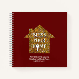 Cahier de l'agence immobilière Red BLESS YOUR HOME