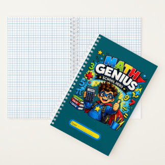 Cahier de maths pour enfants | Génie des maths