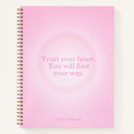 Cahier de message Aura Rose