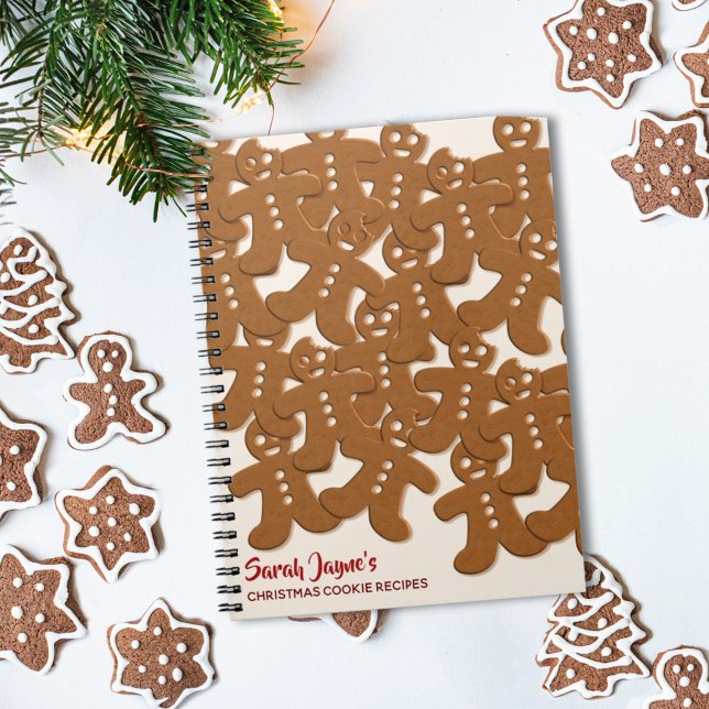 Cahier de motifs d'hommes en pain d'épice de Noël (Créateur téléchargé)