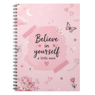 Cahier de motivation mignon