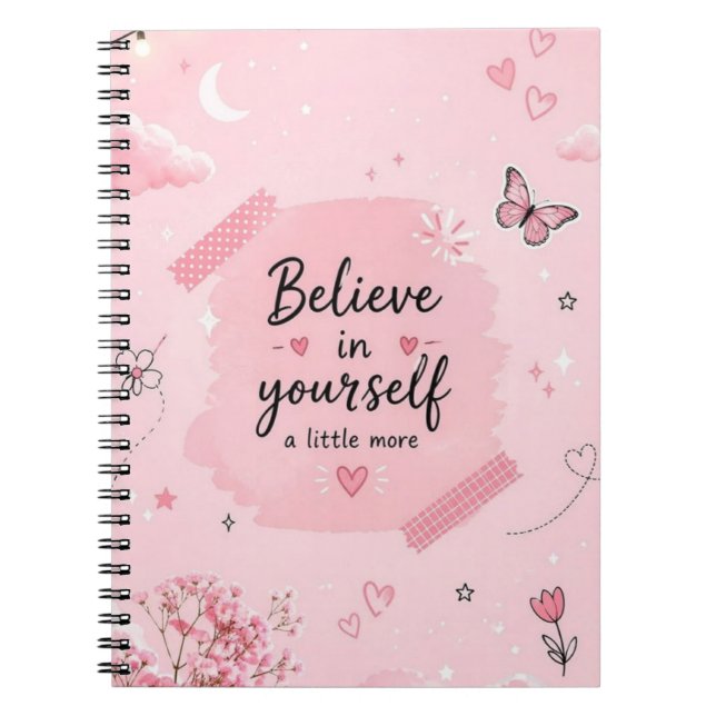 Cahier de motivation mignon (Devant)