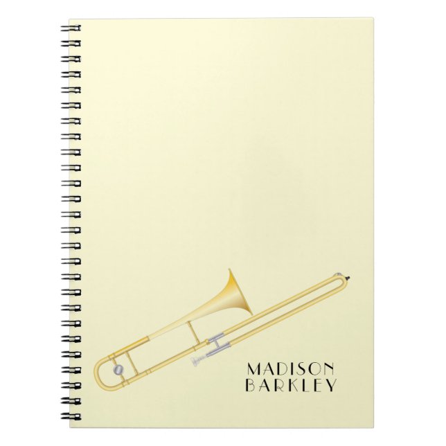 Cahier de musique pour professeur de groupe de tro (Devant)