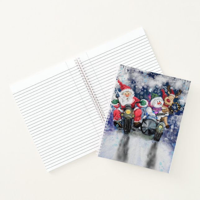 Cahier de Noël amis joyeux (Intérieur)